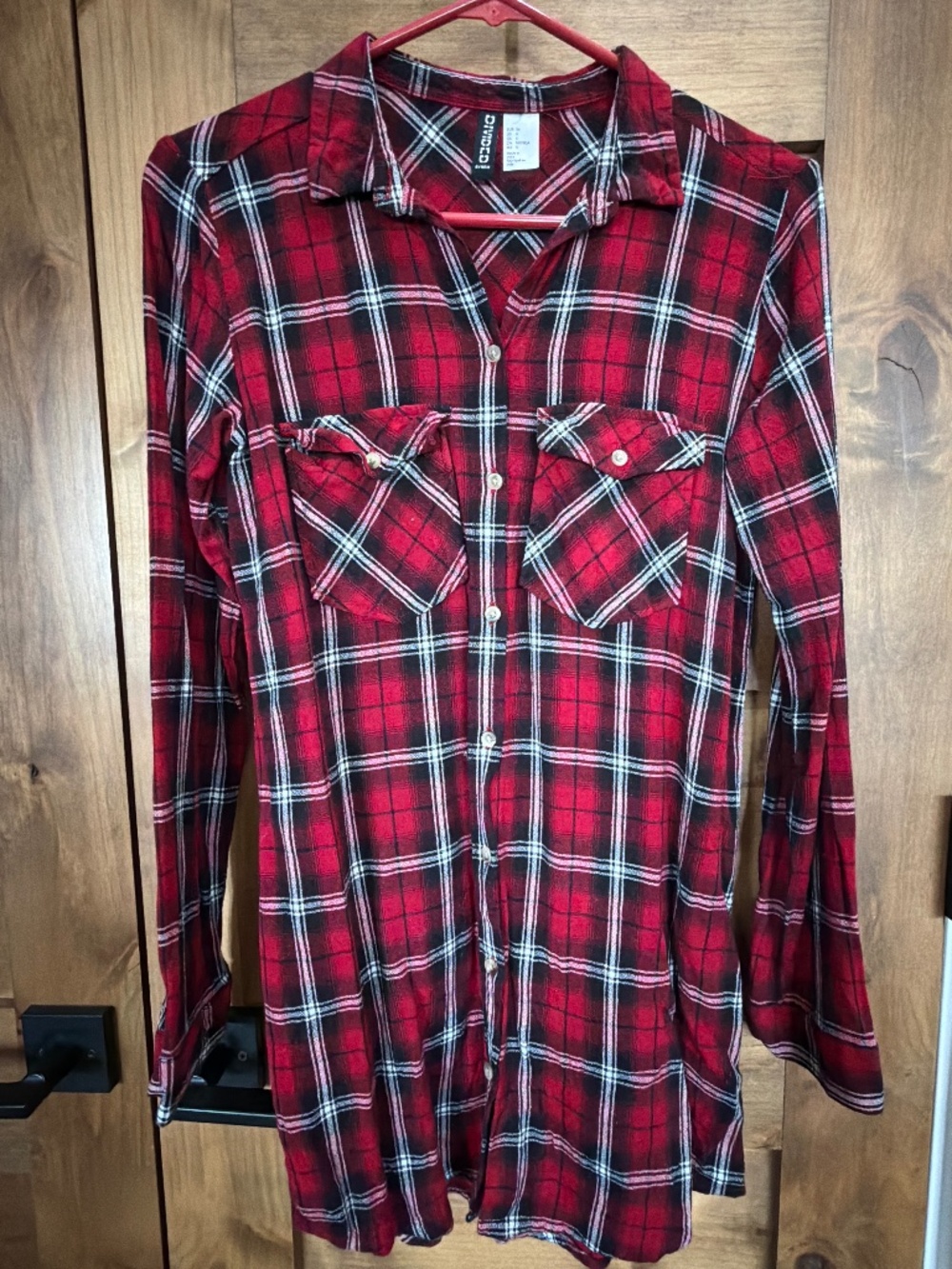 Fun long flannel with so many options!